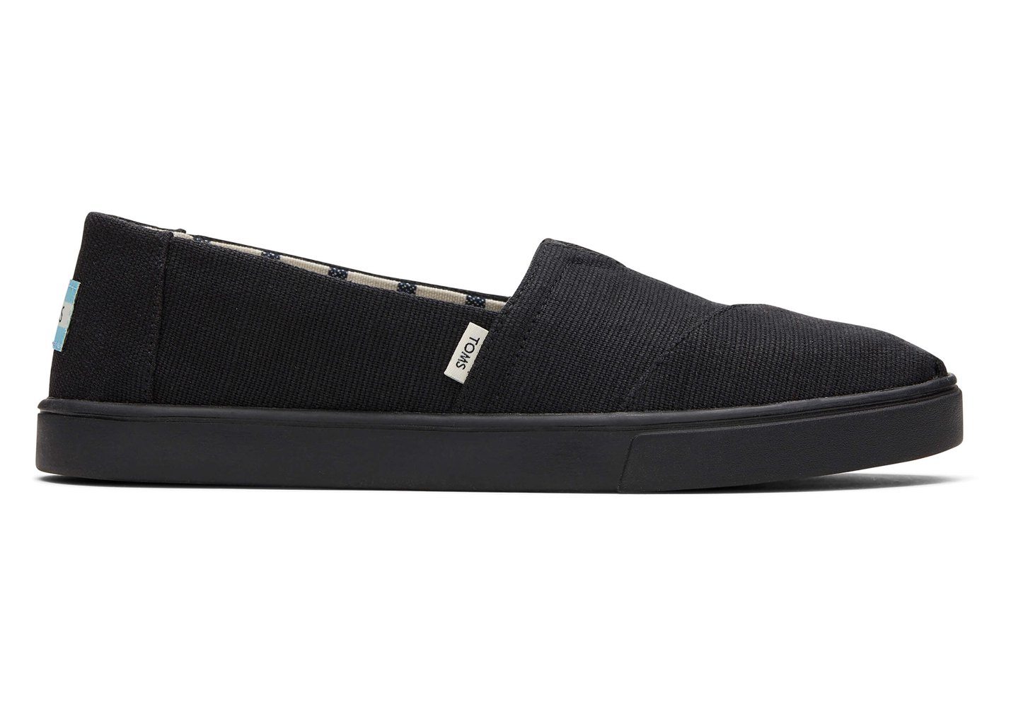 Toms Alpargata Cupsole Slip On Espadrille Black - Womens - 59421-OWRP